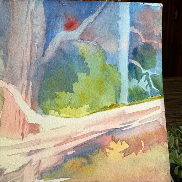 Serene Watercolor Duck Art Water Pond Geese Goose - Picture 6 of 13